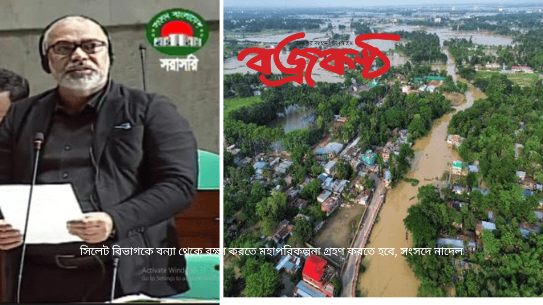 সিলেট বিভাগকে বন্যা থেকে রক্ষা করতে মহাপরিকল্পনা গ্রহণ করতে হবে, সংসদে নাদেল