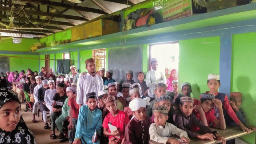 দারুল ক্বিরাত নন্দির গাঁও মানাউরা দাখিল মাদ্রাসা শাখার বিদায়ী অনুষ্ঠান সম্পন্ন