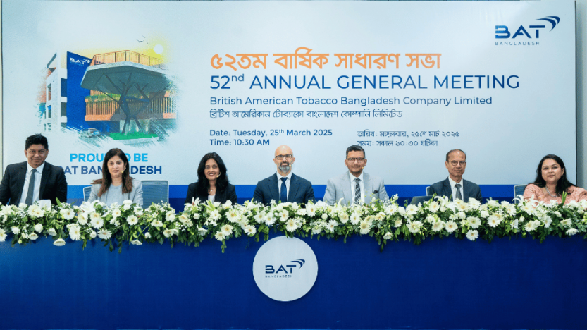 BAT Bangladesh approves 300pc cash dividend The company holds 52nd AGM
