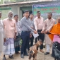 জয়পুরহাটের ক্ষেতলাল উপজেলার মানব কল্যাণ কর্মসূচীর উদ্যোগে বিনামূল্যে ছাগল বিতরণ