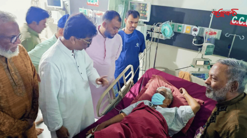 জাতীয় বক্ষব্যাধি হাসপাতালে ভর্তি বিএনপি নেতা বুলু