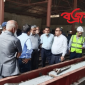 ছাতক-সিলেট রেলপথ সংস্কার কাজ পরিদর্শনে অতিরিক্ত সচিব ।
