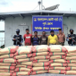 অবৈধভাবে পাচারকালে সিমেন্টসহ ৫ পাচারকারী আটক