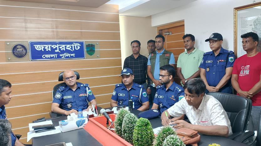 জয়পুরহাটে ডাকাতি মামলার মূল হোতা হাসান গ্রেফতার ২