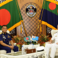 কোস্টগার্ড সদর দপ্তরে অস্ট্রেলিয়ান বর্ডার ফোর্সের প্রতিনিধিদলের সঙ্গে সৌজন্য সাক্ষাৎ