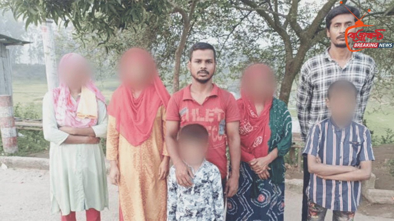 পঞ্চগড় সীমান্তে নারী শিশুসহ ৭ জনকে ঠেলে পাঠালো বিএসএফ