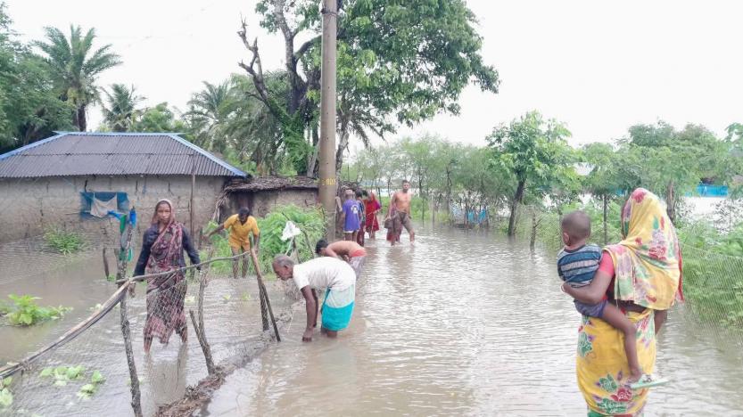 টানা ভারী বৃষ্টিতে কোটি কোটি টাকার ক্ষতি