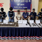 টেকনাফে ডাকাতদলের আস্তানায় কোস্টগার্ড-পুলিশের অভিযানে অস্ত্র মাদক জব্দ, একজন উদ্ধার