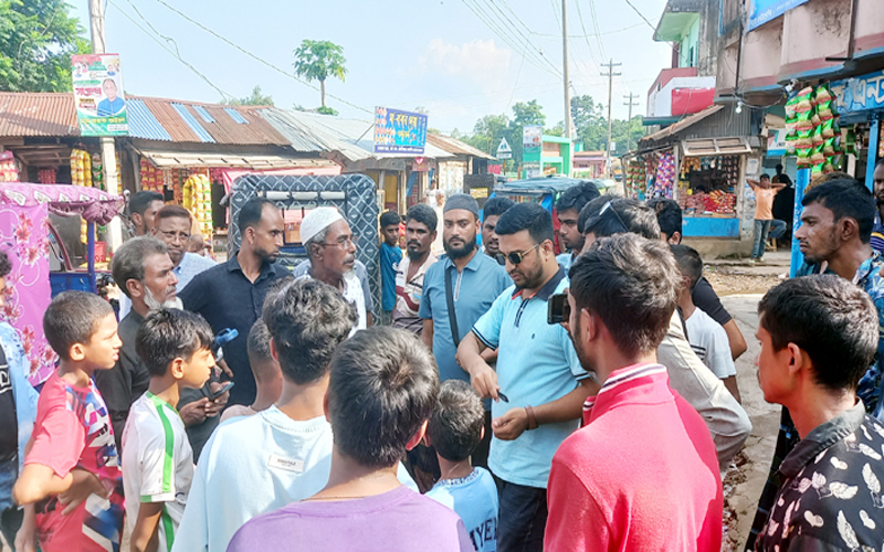 কাগাবলা বাজারে ইজারার ৩ গুণ ভূমি জবরদখল : ইজারা বাতিলের দাবী স্থানীয়দের