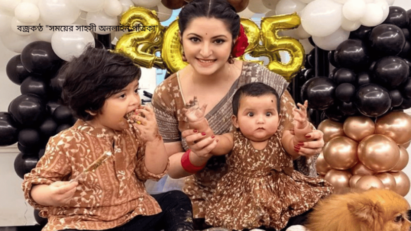 ছেলে-মেয়েসহ হাসপাতালে ভর্তি পরীমণি