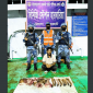 মোংলায় কোস্টগার্ডের অভিযানে হরিণের মাংসসহ চোরা শিকারী আটক