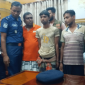 দৌলতপুরে পুলিশের অভিযানে ডাকাতির সাথে জড়িত থাকার অভিযোগে ৩ জনকে আটক