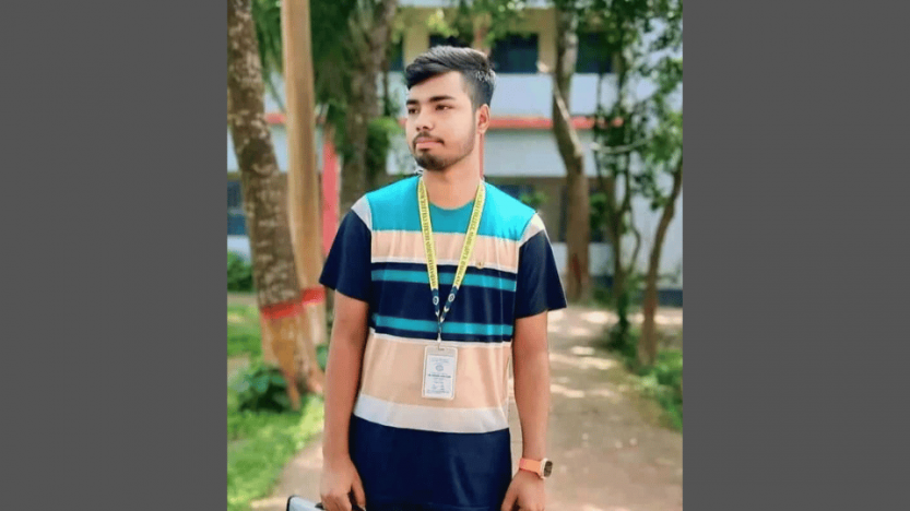 বানের পানিতে উজানি মাছ ধরতে গিয়ে বাসের ধাক্কায় কলেজ ছাত্র নিহত