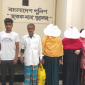 ছাতকে পুলিশের বিশেষ অভিযানে ৫ আসামী গ্রেফতার
