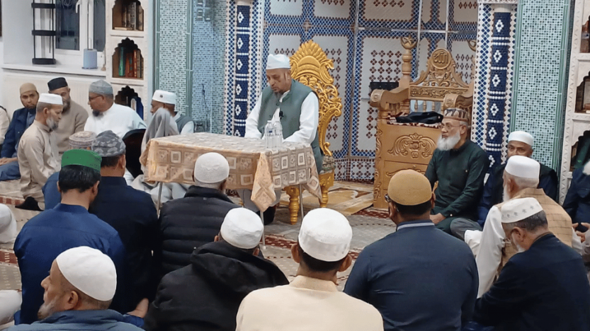আল্লামা মুফতী গিয়াস উদ্দিন চৌধুরী ফুলতলীর বৃটেনের  কার্ডিফে দাওয়াতি সফর সফল ভাবে সম্পন্ন