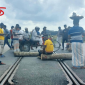 ফরিদপুরে রেলপথ অবরোধ, ট্রেন চলাচল বন্ধ