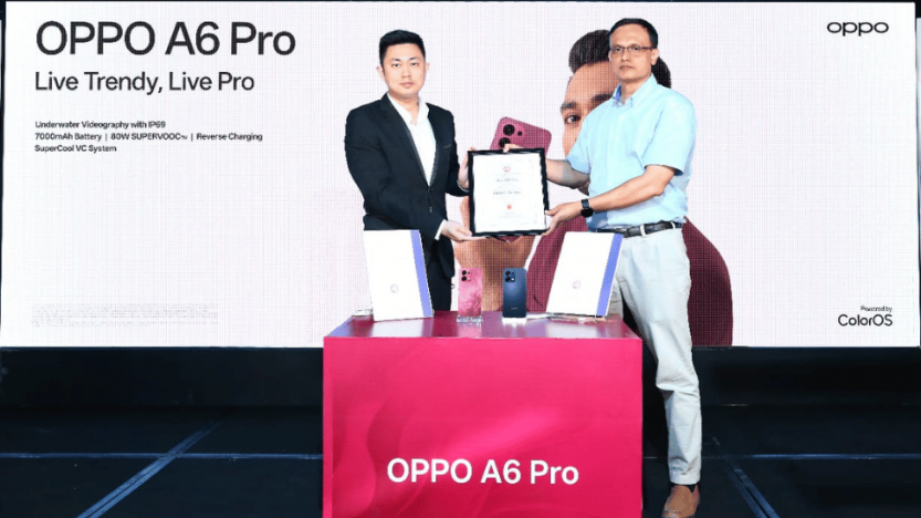 OPPO A6 Pro Recognized by BUET for Top Performance in Heat, Network, and Battery