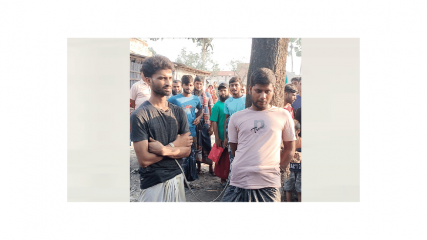 সোনামসজিদে গোডাউন থেকে ১৪২ বস্তা চাল চুরি, আটক ২