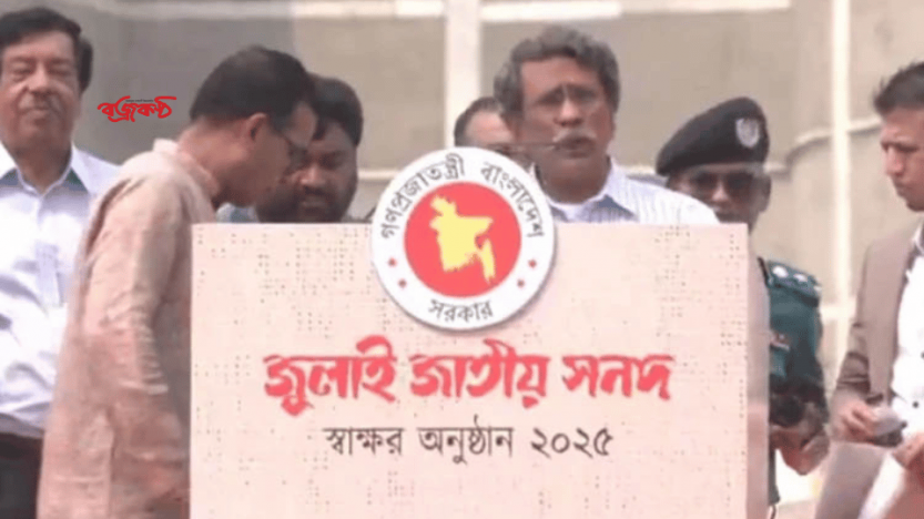 জুলাই সনদে জরুরি সংশোধন হচ্ছে: আলী রীয়াজ