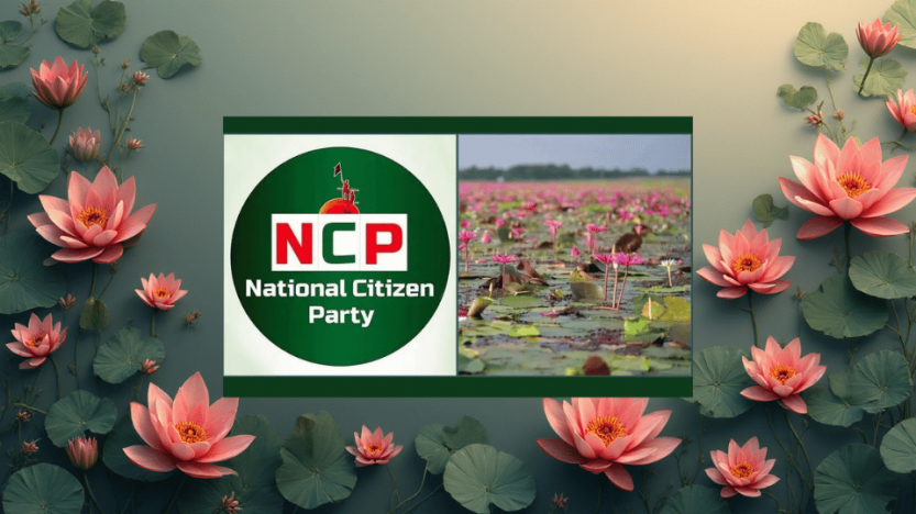 ‘শাপলা কলি’ নয় ‘শাপলা’ চায় এনসিপি