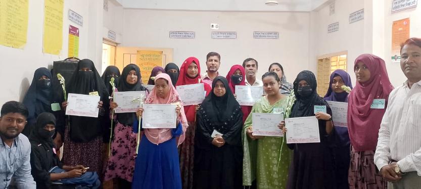 জয়পুরহাটে ব্র্যাকের স্বপ্নসারথি গ্র্যাজুয়েশন অনুষ্ঠান-2