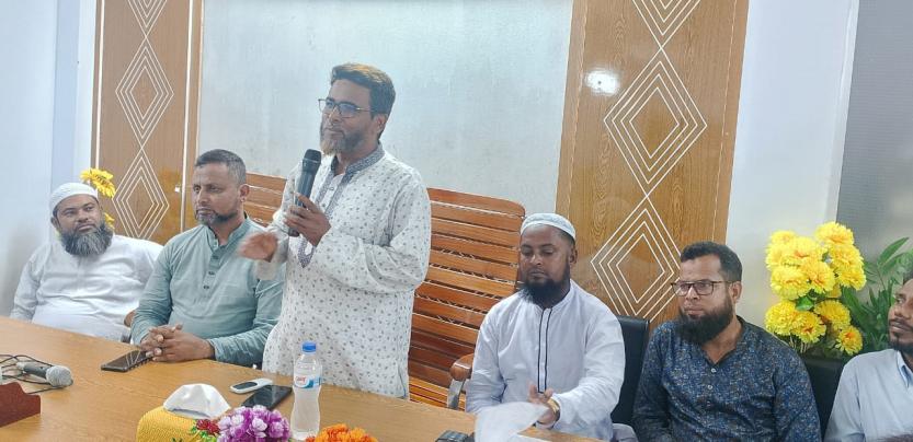 সাংবাদিকদের সাথে জয়পুরহাট শহর পেশাজিবী শাখার মতবিনিময় সভা-01