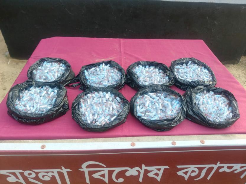 বিজিবি’র বিশেষ অভিযানে বিপুল পরিমাণ মাদকদ্রব্য আটক