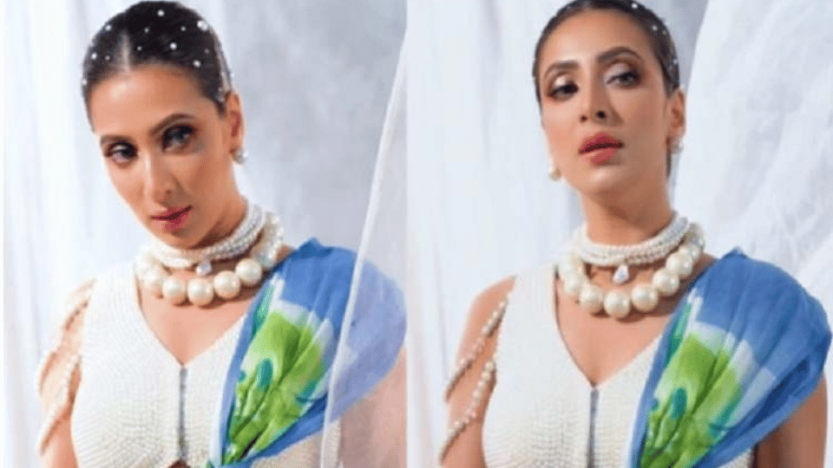 পুথির সাজে মুগ্ধতা ছড়ালেন মীম