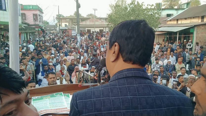 উন্নয়ন মানে শুধু বড় বড় স্থাপনা নয়, উন্নয়ন মানে মানুষের মুখে হাসি ফোটানো