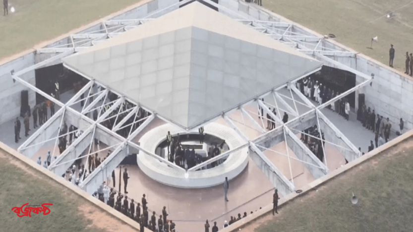 রাষ্ট্রীয় মর্যাদায় খালেদা জিয়ার দাফন সম্পন্ন