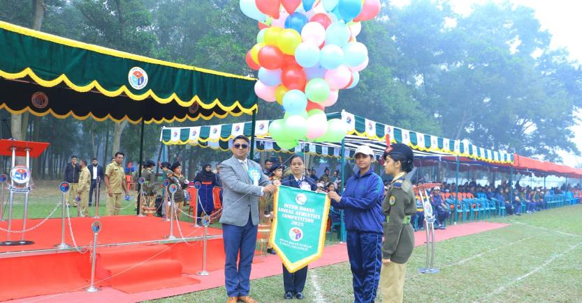 জয়পুরহাট গার্লস ক্যাডেট কলেজে ৪ দিন ব্যাপি আন্তঃ হাউস বার্ষিক ক্রীড়া প্রতিযোগিতার উদ্বোধন