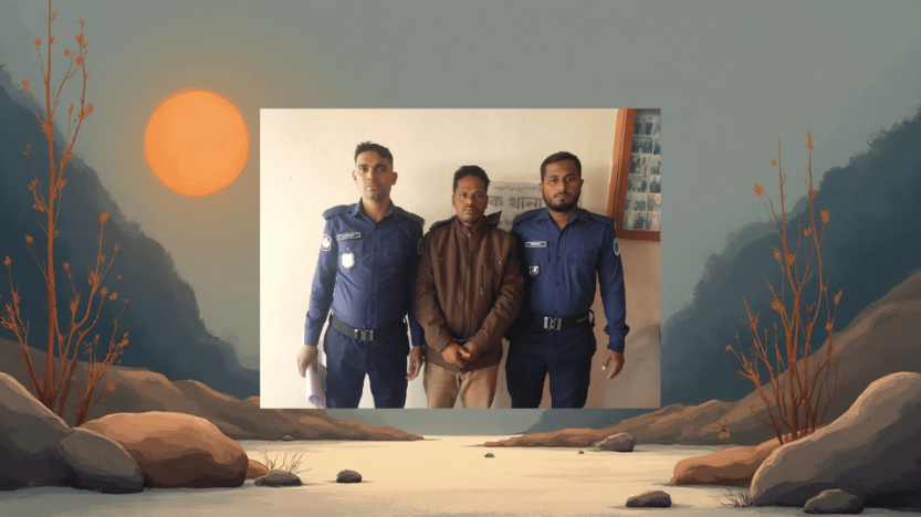 ছাতক থানা পুলিশের অভিযানে  নিয়মিত মামলার আসামি গ্রেফতার।