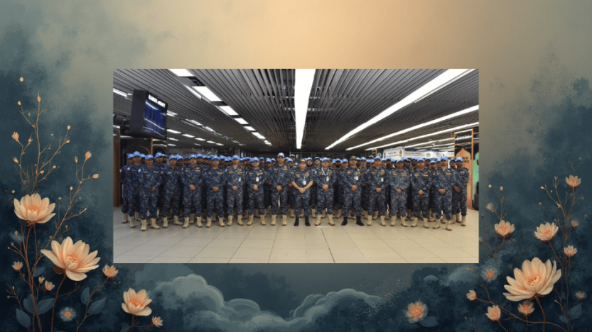 দক্ষিণ সুদানে জাতিসংঘ শান্তিরক্ষা মিশনে   অংশ নিতে নৌবাহিনীর ৯৯ সদস্যের ঢাকা ত্যাগ