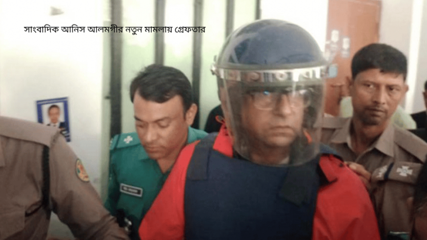 সাংবাদিক আনিস আলমগীর নতুন মামলায় গ্রেফতার