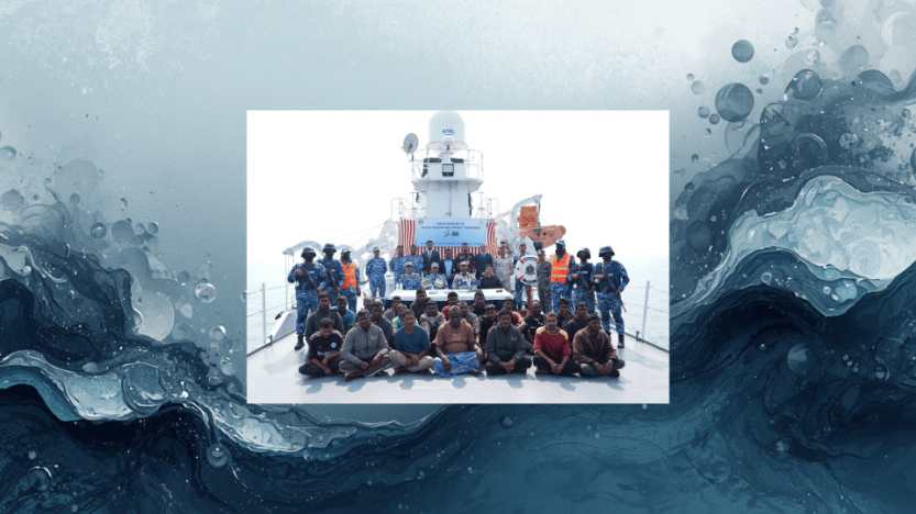 বাংলাদেশ ও ভারতীয় কোস্টগার্ডের তত্ত্বাবধানে   দু-দেশের জেলেদের পরিবারের কাছে হস্তান্তর