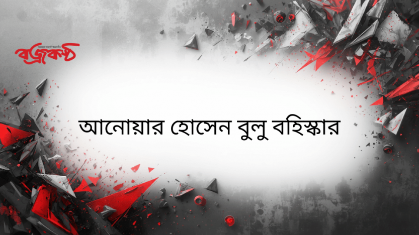 আনোয়ার হোসেন বুলু বহিস্কার