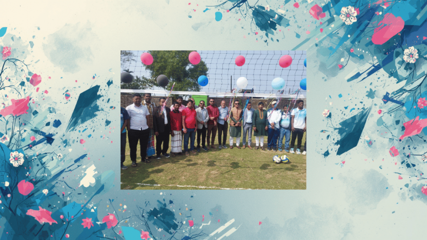 সুনামগঞ্জে ভলিবল টুর্নামেন্টে হবতপুর গ্রাম ক্লাব চ্যাম্পিয়ন