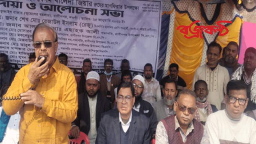 দেশ ও গণতন্ত্রের উন্নয়নে ধানের শীষের বিকল্প নেই-রেজাউল ইসলাম