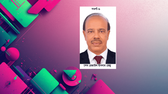 নওগাঁ-৬ আসনে নির্বাচিত হলেন শেখ রেজাউল ইসলাম রেজু