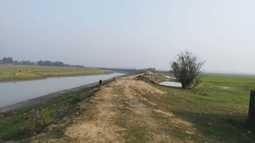 সুনামগঞ্জের দিরাই উপজেলায় হাওরের ফসল রক্ষা বাঁধ নির্মাণে অনিয়মের অভিযোগ