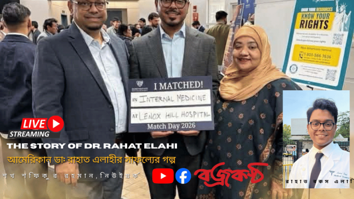 আমেরিকান ডা: রাহাত এলাহীর সাফল্যের গল্প - The Story of Dr. Rahat Elahi