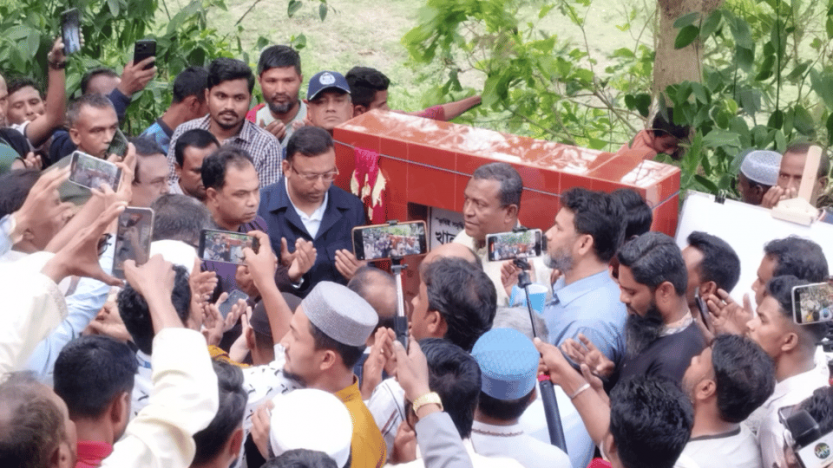 সুনামগঞ্জে খাল খনন কর্মসুচির উদ্বোধন করলেন হুমায়ূন কবির