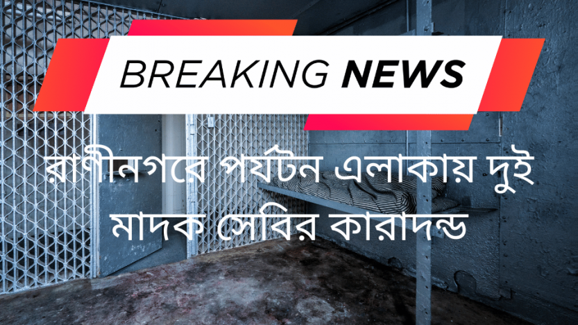 রাণীনগরে পর্যটন এলাকায় দুই মাদক সেবির কারাদন্ড