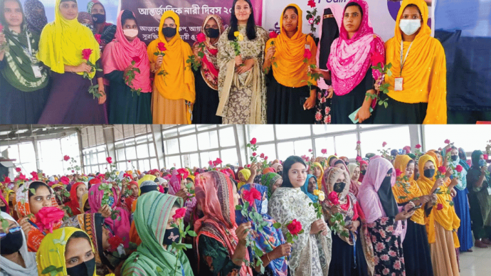নারী ক্ষমতায়ন ও সমতা রক্ষার অঙ্গিকার নিয়ে এনার্জিপ্যাক ফ্যাশনসের নারী দিবস উদযাপন