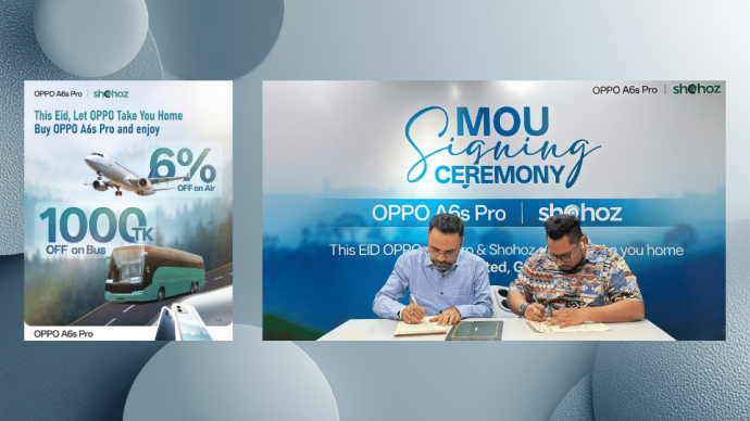 OPPO and Shohoz Launch Initiative to Ease Eid Travel