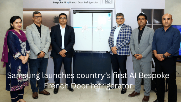 Samsung launches country’s first AI Bespoke French Door refrigerator
