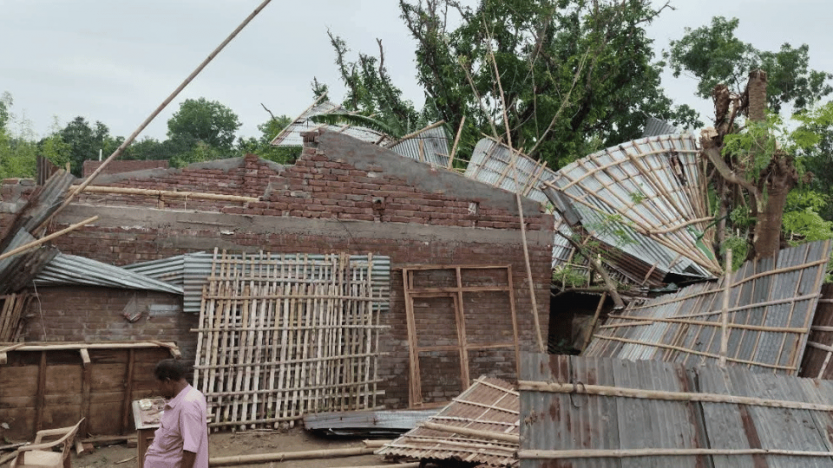 শিবগঞ্জে কালবৈশাখীর তাণ্ডব 