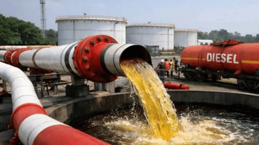 ভারত থেকে এলো আরও ৮ হাজার টন ডিজেল