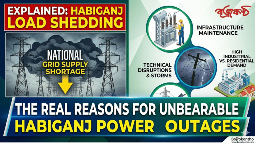 ​Unbearable Load Shedding by Habiganj Palli Bidyut: Public Life in Turmoil