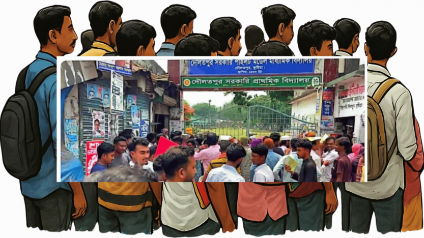 দৌলতপুর পাইলট মাধ্যমিক বিদ্যালয়ে ২০২৬ সালের পরীক্ষায় ২০২৫ প্রশ্নপত্র ॥ ১৭ জন শিক্ষার্থীর ভাগ্যে কি হবে